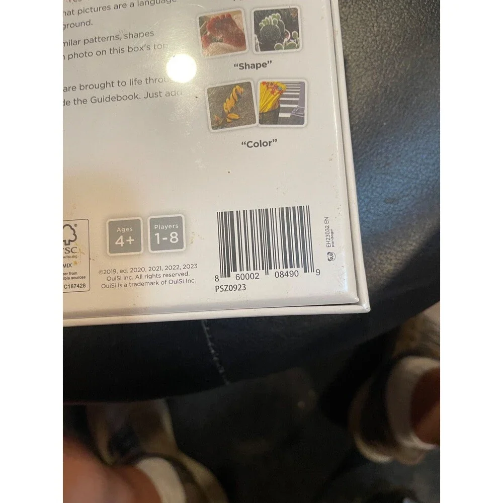 OuiSi 210 Visually Connecting Photo Cards Game New Sealed Family Creativity Game